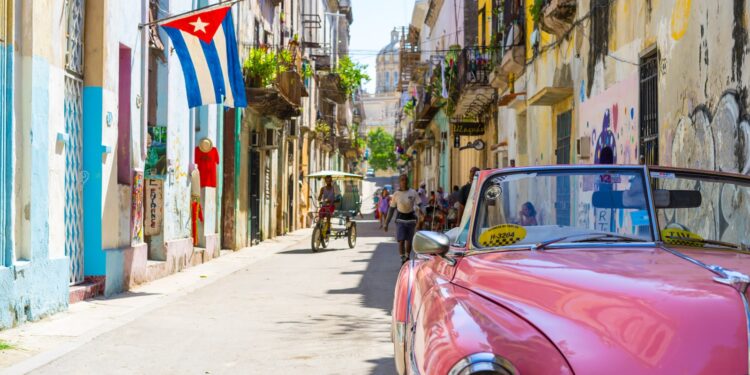 pink convertible car
