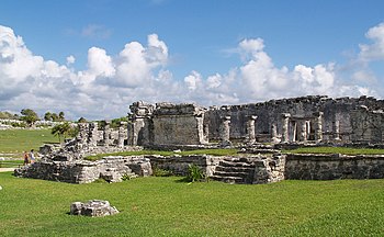 House of the Columns, Site of Tulúm, Quintana ...