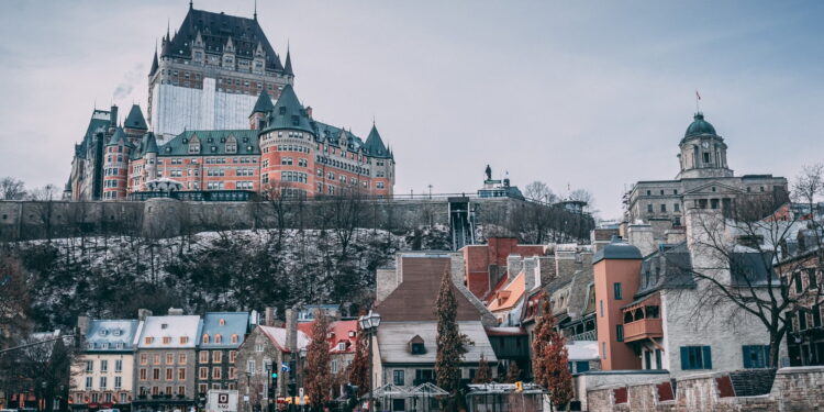 white and gray castle and buildings