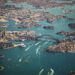 aerial photography of bridge