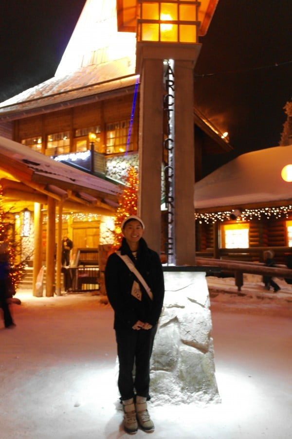 Me in the Arctic Circle!