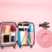 Neatly Packed Open Suitcase Photo