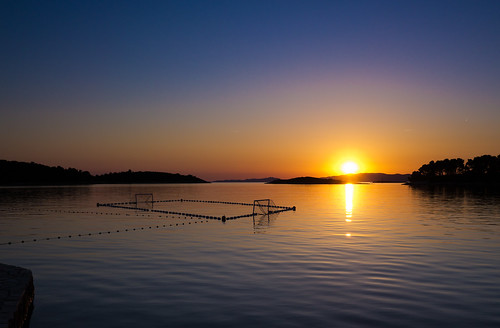 Mljet at sunset