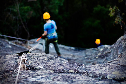 Abseiling