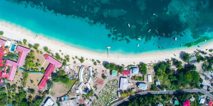 aerial view of beach during daytime