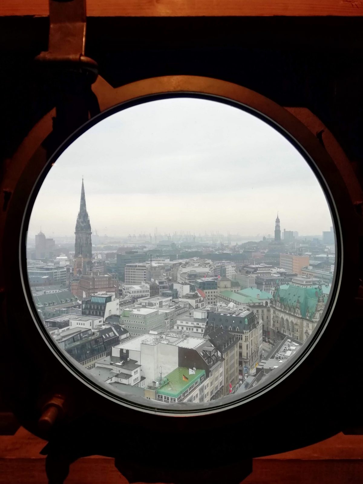 City View From St. Peter's Church, Hamburg