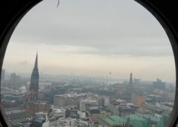 The View From St. Peter’s Church, Hamburg