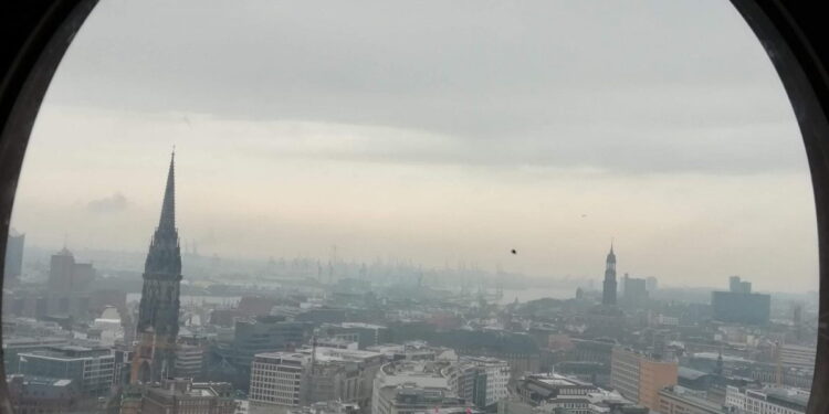 The View From St. Peter’s Church, Hamburg