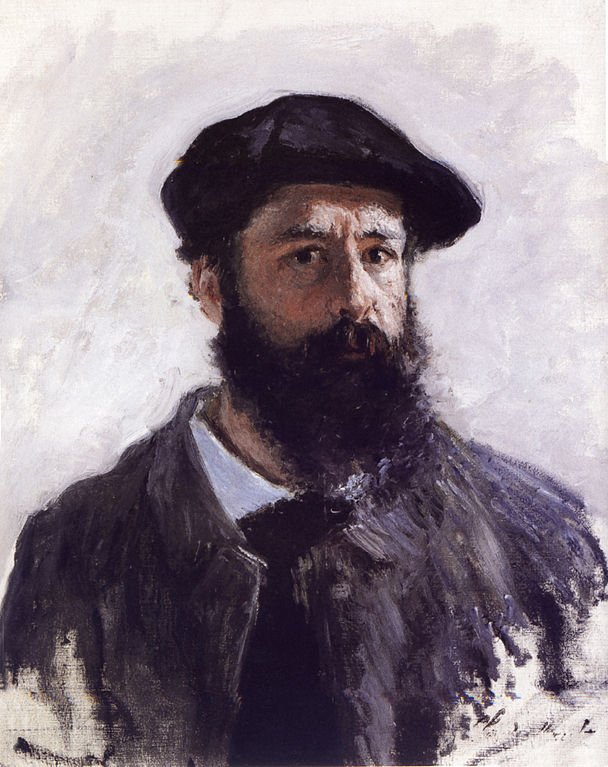 Monet self portrait