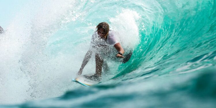Surfing in Bali
