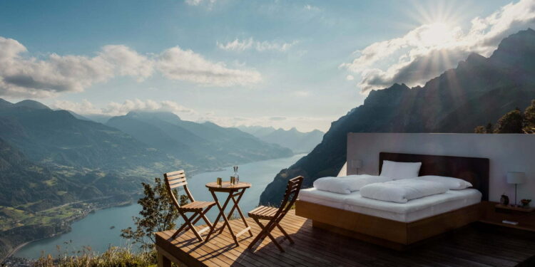brown wooden chair on brown wooden deck