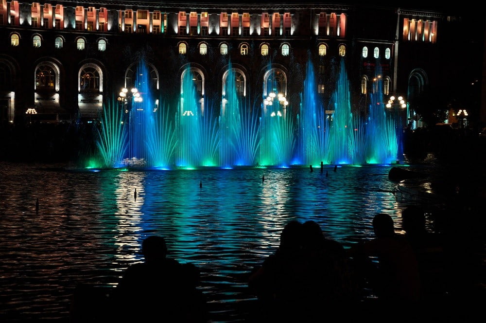 Yerevan at night